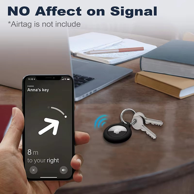 Suitable for Apple Airtag Case Smart Tag Case, Apple Tracker Anti-Lost Device Case, PC Hard Shell, Three-Proof Hard Glue